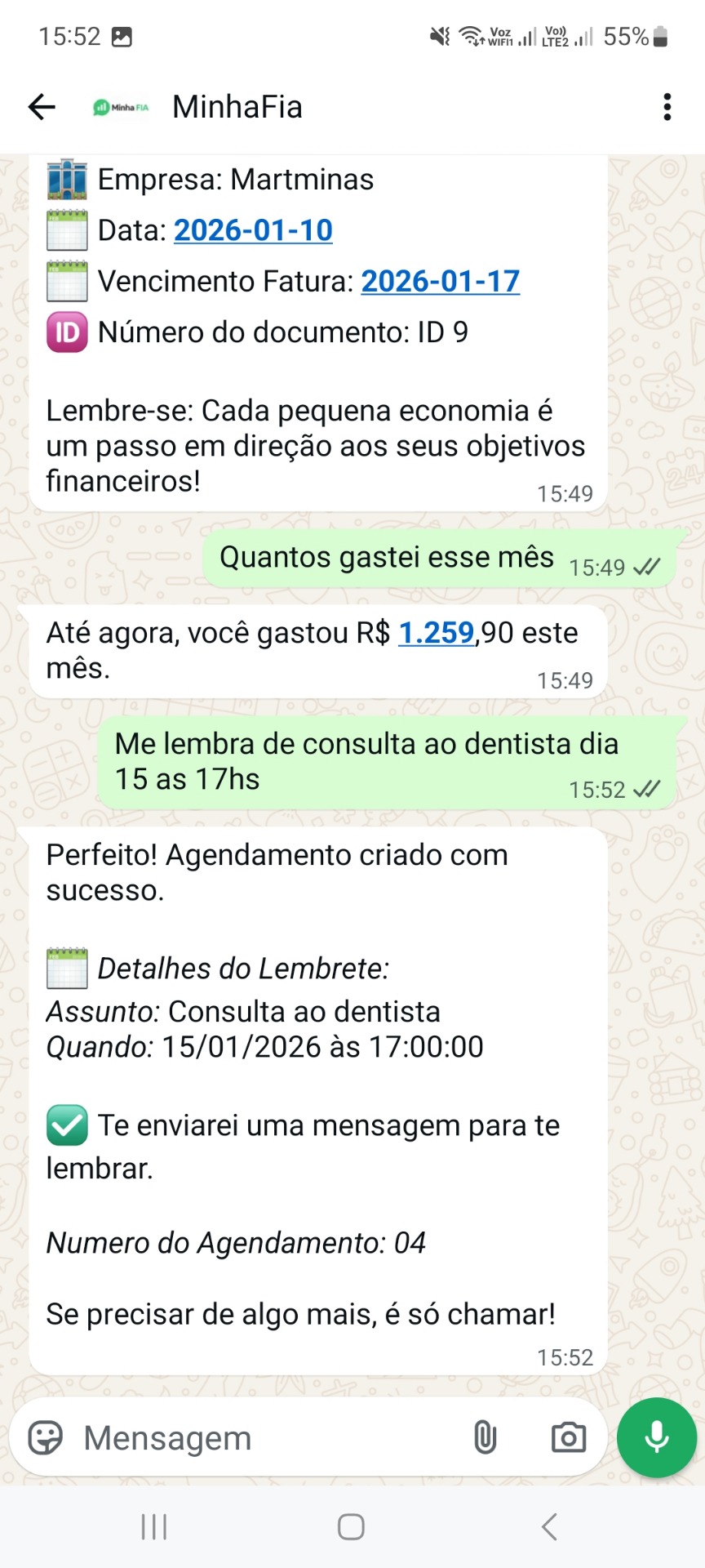Agendamentos